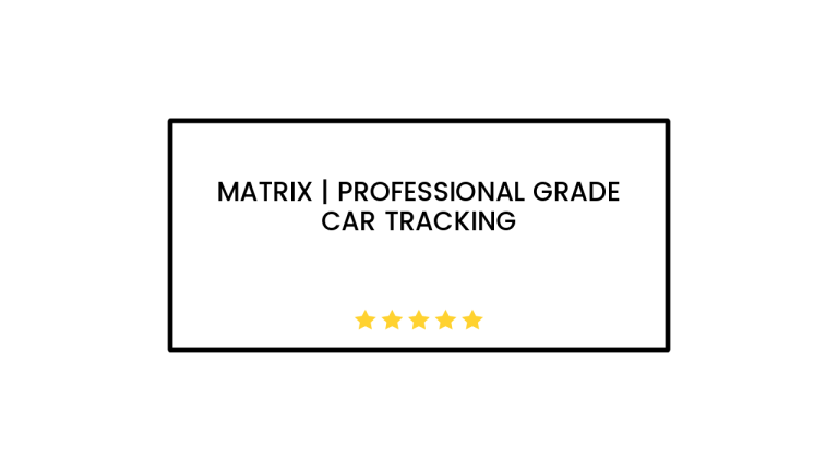 Matrix | Professional Grade Car Tracking